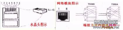 水晶头的做法!